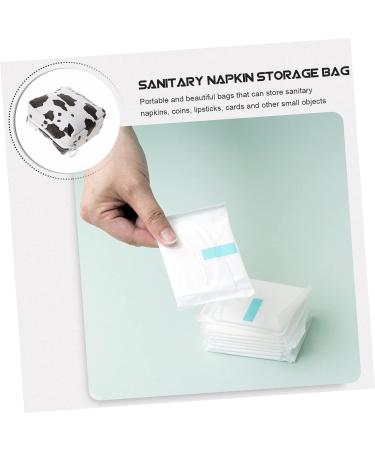 Healeved Cow Pattern Mujer Pantiliners | Cute Biodegradable Period Pouch for Women - Buy Online on GoSupps.com