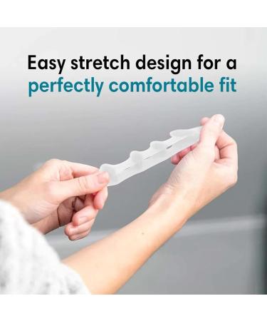 Toe Aligner Perfect Toes Natural Toe Aligner Toe Separators Bunion Correctors Suitable For Men And Women Bunion Pads White - Buy Online on GoSupps.com