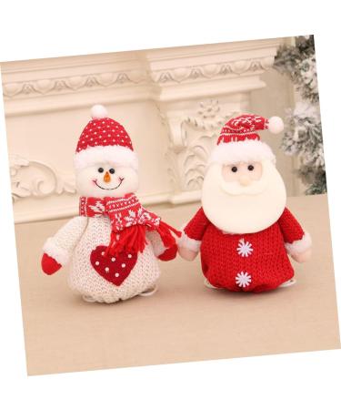 ABOOFAN 3pcs Christmas Bag Candy Bags Christmas Bag Christmas Fabric Pouch Child Apple Bag Redx3pcs 24X19X1CMx3pcs - Buy Online on GoSupps.com