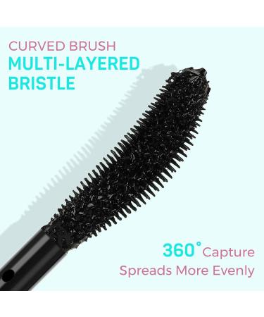 AMZGlRL Lash Mascara & Eyeliner Set - Waterproof Long Lasting Eye Makeup Kit for All Skin Types - Buy Online on GoSupps.com