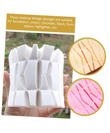 Buy Housoutil 3 Triangle Puff Blending Sponges - Best Makeup Tools for Liquid Foundation - Hydrophilic Polyurethane Face Pads - Wet & Dry Use - Buy Online on GoSupps.com