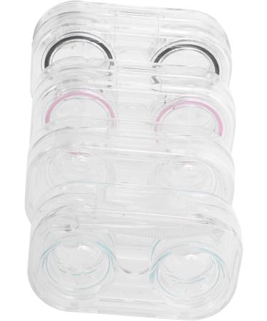 16-Piece Contact Lens Container Organizer | Travel Cases for Lenses & Glasses | Homsfou Portable Cosmetic Lens Box - Buy Online on GoSupps.com