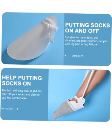 Aboofan Socks for Elderly & Pregnant Women - No Bending Aids for Easy Sock Application | Comfortable Sports and Household Use - Buy Online on GoSupps.com