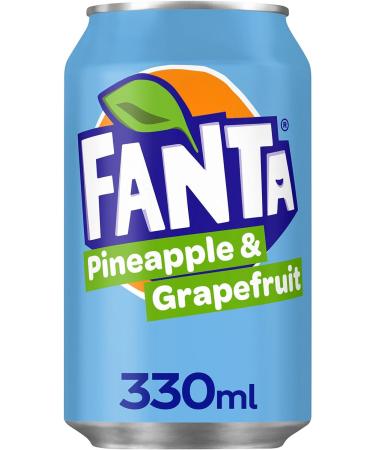 Fanta Lilt Soft Drink (24 x 330ml Grapefruit & Pineapple) By Sho4less - Buy Online on GoSupps.com