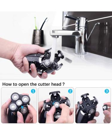 Power Display 5 in 1 Rechargeable Electric Shaver & Clippers | Men's Grooming Kit with Floating Nostril & Ear Trimmer - Buy Online on GoSupps.com