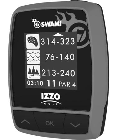 Swami Kiss Handheld Golf GPS Rangefinder - Grey Distance Measurement Device - Buy Online on GoSupps.com