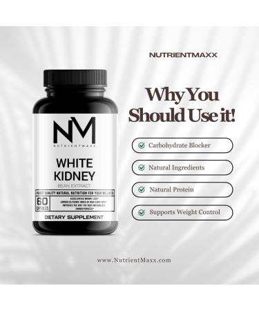 NutrientMaxx White Kidney Bean Extract - Buy Online on GoSupps.com