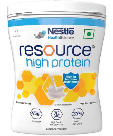 Nestle Resource High Protein - 400g Tin (Vanilla Flavor) - Buy Online on GoSupps.com