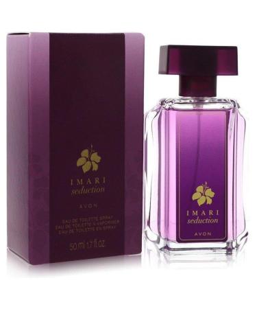 Avon Imari Seduction Eau De Toilette Spray 1.7 oz Plum Purple Orchid Patchouli Berry Plum 1 Count (Pack of 1)
