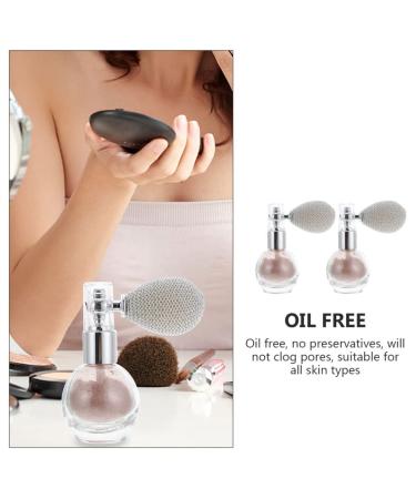 2pcs Glitter Hair Powder Spray - High Gloss Makeup & Face Highlighter in Nude Pink - International Shipping Available - Buy Online on GoSupps.com
