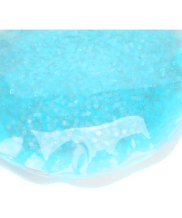 TITADONG Hot Cold Compress Eye Pad 1 Pair Eye Hot Cold Treatment Pack Blue Round Swelling Eye Strain Relief Cooling Ice Gel Eye Pack for Men Women - Buy Online on GoSupps.com