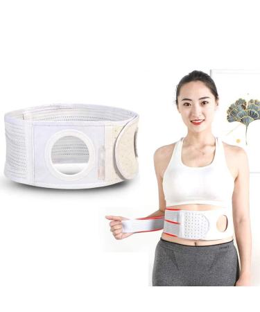 XJz slope Elastic Ostomie-G rtel-Ostomie-B r support elastic breathable belly band for waist belly with the breathable stoma opening-for fixed Ostomie 7cm s