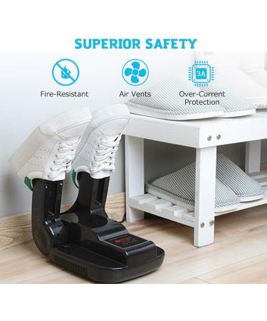DR.PREPARE Boot Dryer & Warmer with Ozone Technology - Portable, Adjustable Rack & Timer for Shoes, Gloves, Hats, Socks, Ski Boots - Buy Online on GoSupps.com