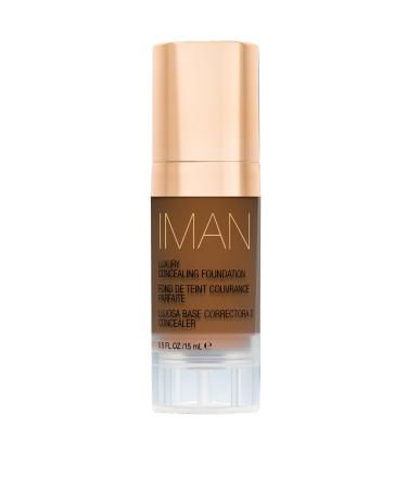 IMAN Cosmetics Concealing Foundation  Dark Skin  Earth 5