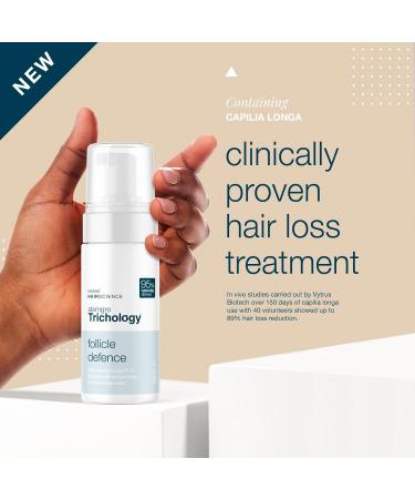 Stemgro Trichology Hair Regrowth Treatment for Men - Follicle Defence Foam 100ml - Hair Loss Treatment for Men with Thinning & Receding Hair - 97% Natural Regrowth Hair Care - Clinically Proven - Buy Online on GoSupps.com