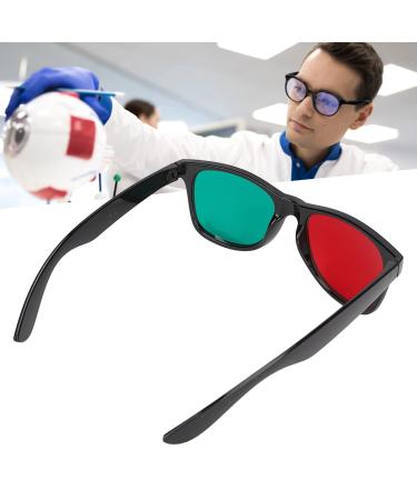 Aids for visual impairment red-green eye training red-green glasses portable red-green-eyes treatment glasses red-green glasses for amblyopia exotropy children adults
