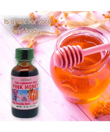 Germa Pink Honey Anti-Wrinkle Oil with Rose Extract - Long-Lasting Astringent for Luminous Skin - 1 Oz - International Shipping Available - Buy Online on GoSupps.com