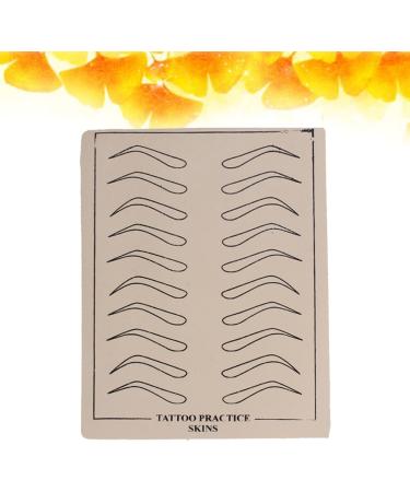 Housoutil 18 Sheets Eye Brow Practice Skin Eyebrow Trimming Beauty Eyebrow Training Skin Eyebrows 6 Pcsx3pcs As Shownx3pcs - Buy Online on GoSupps.com