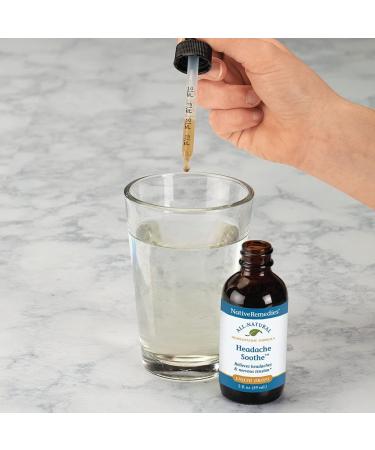 Native Remedies Headache Soothe - Natural Homeopathic Remedy for Headaches and Nervous Tension - 2 Fl Oz - Buy Online on GoSupps.com