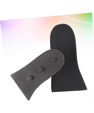 FOMIYES Height Increasing Insoles - 1 Pair PU Shoe Lift Pads for Taller Feet - Black M - Buy Online on GoSupps.com