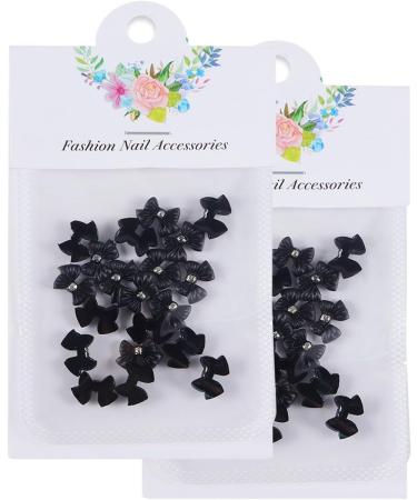 40x/Set Bowknot Nail Resin 3D Nails Art Nails Art Decoration Jewels Supplies For Nail Salons 40x/set 3d Nai Resin Bowknot Naills Art For Acrylic Nails White No. 1 - Buy Online on GoSupps.com