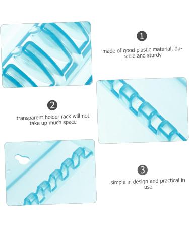 Wall Holder Hairdresser Scissor Stand Hairdressing Scissor Stand Salon Stand Transparent Holder Hairdresser Holder Wall Organiser - Buy Online on GoSupps.com