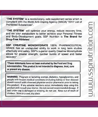 Buy 100% Pharmaceutical Grade Creatine Monohydrate - SSP Nutrition | Fast Global Shipping - Buy Online on GoSupps.com