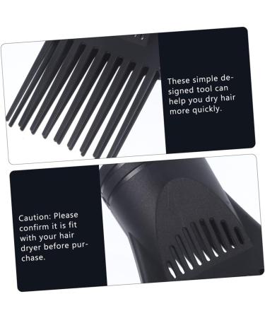 Balacoo 2pcs Hair Dryer Comb Spray Nozzle Professional Hair Dryer Blow Dryer Comb Attachment Modeling Tool - Buy Online on GoSupps.com