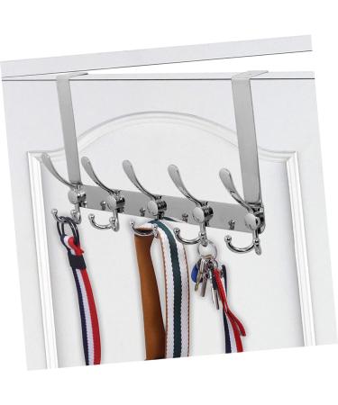 Hooks for Hats Wall Hooks for Coats Stainless Steel Hangers Over The Door Towel Rack Over The Door Robe Hook Over The Door Hook Rack Coat Hook Clothes Coats Organize Hook Clothing - Buy Online on GoSupps.com