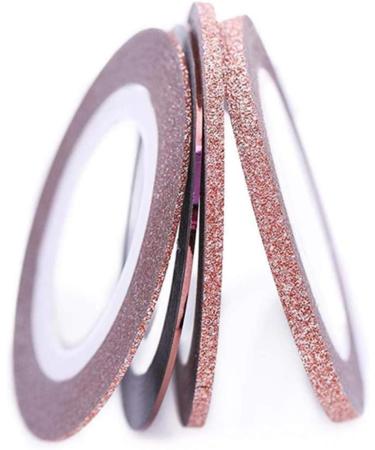 Rose Gold Matte Nail Striping Tape - 8 Rolls for DIY Nail Art Decor - Buy Online on GoSupps.com