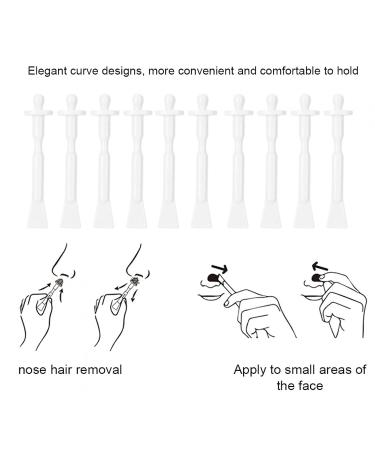 Nasal Hair Removal Wax Kit | 140g Nose Wax Set for Men & Women | Painless Hair Removal with 15 Applicator Pens - Buy Online on GoSupps.com