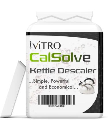 Kettle Descaler Heavy Duty Limescale Remover and Cleaner CalSolve Powder 30x Doses 150 Grams - Buy Online on GoSupps.com