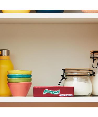 Airwaves Chewing Gum Cherry Menthol - Sugar-Free Fresh Breath | 30 Packs (30 x 12 Dragees) - International Shipping Available - Buy Online on GoSupps.com