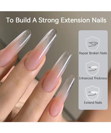Repairing Broken Nails | Gel for Fragile and Damaged Nails - Strengthening and Long-Lasting Protection 15ml Home Manicure Treatment - Buy Online on GoSupps.com