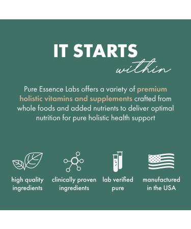 PURE ESSENCE LABS MyPure Cordyceps 4X Mushrooms - Concentrated Cordyceps Mushroom Powder Supplements for Immune System, Stress Response, Physical & Mental Performance - 2 Months Supply 60 Count (Pack of 1) - Buy Online on GoSupps.com