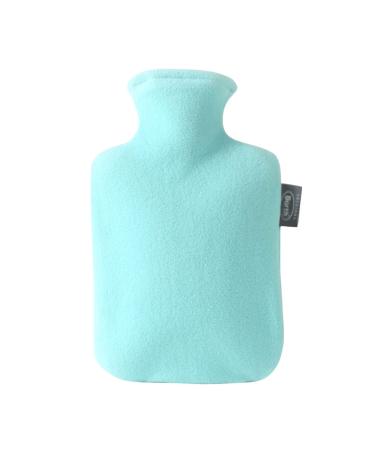 MAIES Small Hot Water Bottle with Soft Flannel Cover Small 1000ml Thickened PVC Hot Water Bag for Heat Therapy and Cold Therapy Warm