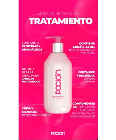 Regeneracion Absoluta Regenerates the Hair Structure | LaPocion Regenera La Estructura Capliar del Cabello Colombia (14.87oz-440ml) (Tr. Acondicionador)