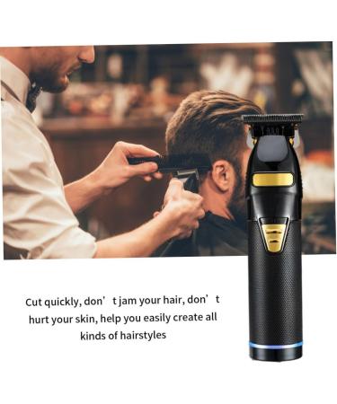 Hair Clippers Electric Clipper USB Rechargeable Beard Trimmer Barbers Hair Grooming Kit Hair Carving Electric Hair Clipper Set Black - Buy Online on GoSupps.com