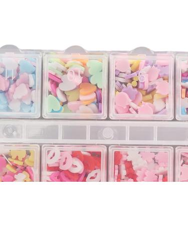 3D Cute Nail Charms Nail Glitter Charm Ornaments Nail Art Decorations Glitter Accessories for DIY Craft Nail Art Design Manicure Decor - Buy Online on GoSupps.com