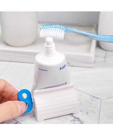 15-Piece Rolling Tube Toothpaste Squeezer and Stand - Bathroom Dispenser (3 Colors) - Buy Online on GoSupps.com