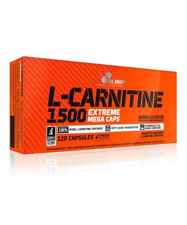 3 x Olimp L-Carnitine 1500 120 Mega Caps (pack of 3)