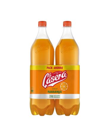 Food - La Casera Orange Refreshing Drink (2 x 1.5 L)