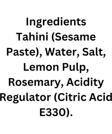 Gourmet Tahini Sauce Classic Containing Mezete Tahini Sauce Rich Sesame Seed Dressing 2 Packs of 315g - Buy Online on GoSupps.com