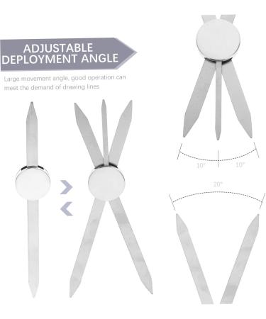 NOLITOY 1pc Balance Ruler Eyebrow Shaper Ruler Gold Ratio Eyebrow Measuring Ruler Travel Girl - Buy Online on GoSupps.com