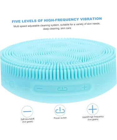 POPETPOP Pore cleanser Face Scrubber Facial Exfoliating Brush Charge Ring Buckle Silica Gel - Buy Online on GoSupps.com