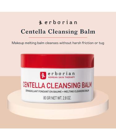 Erborian Centella Cleansing Balm - Gentle Melting Cleanser for Face & Eyes - 80g | International Shipping - Buy Online on GoSupps.com