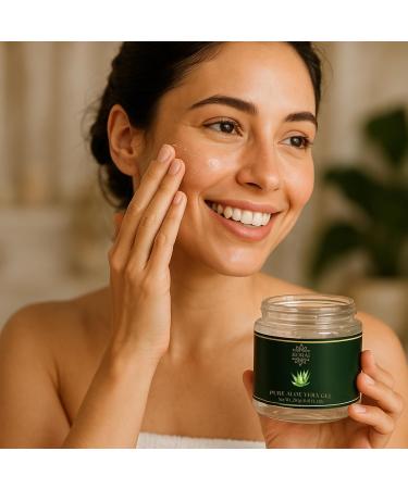 K.0.R.A.L Pure Aloe Vera Gel Moisturizing Skincare 250g Pure Organic Aloe Vera Gel for Face & Hair - Buy Online on GoSupps.com
