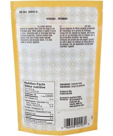 Dinavedic Unflavoured Psyllium Husk Powder - 1 Kg (2.2 lb) | Additive Free Source of Dietary Fiber Alternative for Xanthan Gum or Eggs In Baked Goods - Buy Online on GoSupps.com