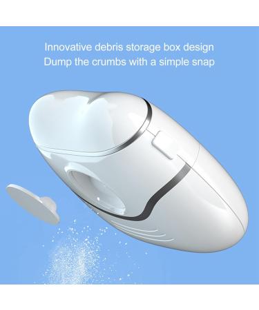 Electric Automatic Nail Clipper with Light & 2 Speeds Nail File Storage for Baby Kids Adults USB Rechargeable Safety Trimmer - Buy Online on GoSupps.com