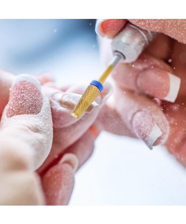 QUNZHAO 5 IN1 Nail Bits for Drill (Medium-M Gold) - Buy Online on GoSupps.com